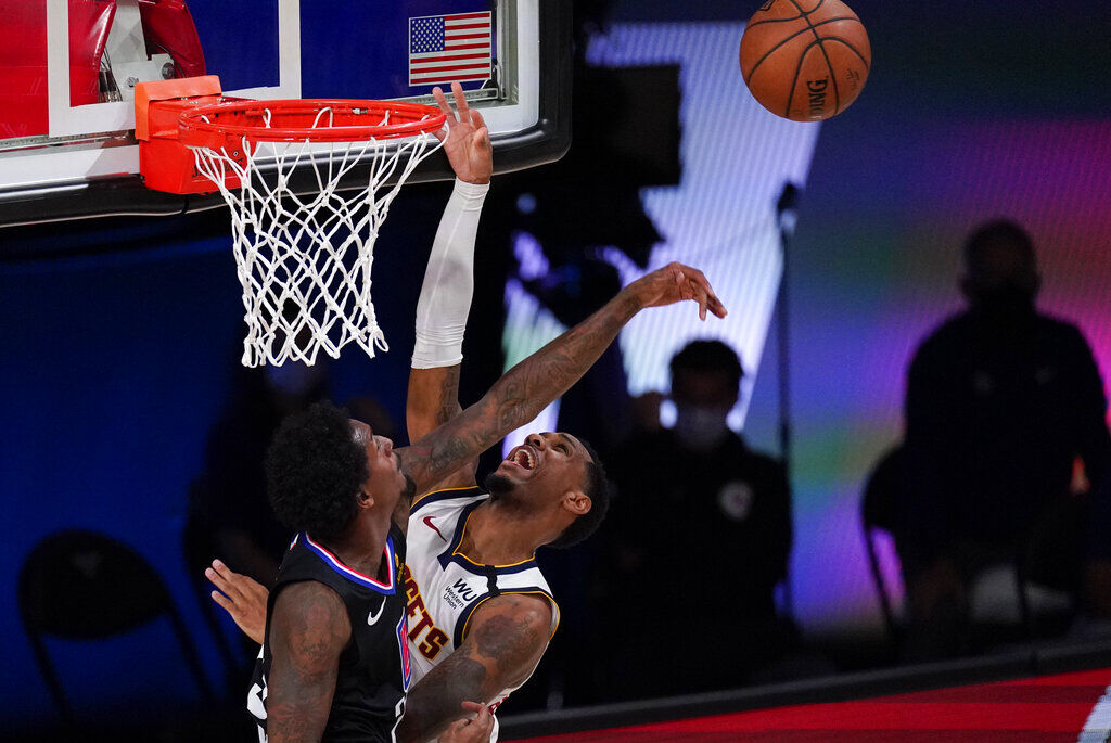 APTOPIX Nuggets Clippers Basketball